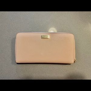 Blush Kate Spade Wallet